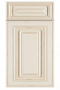 Charleston White cabinet door