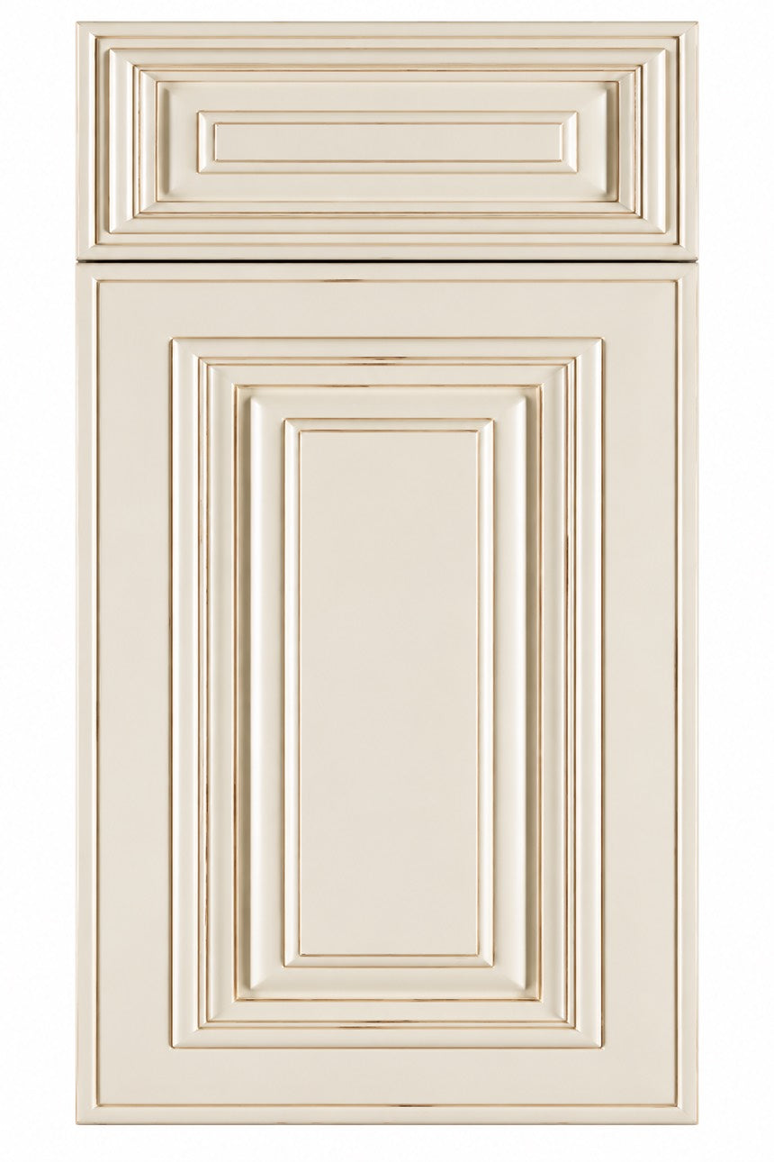 Charleston White cabinet door