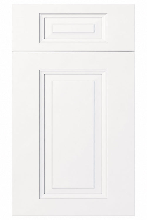 Aspen White cabinet door