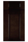 Floral Espresso cabinet door