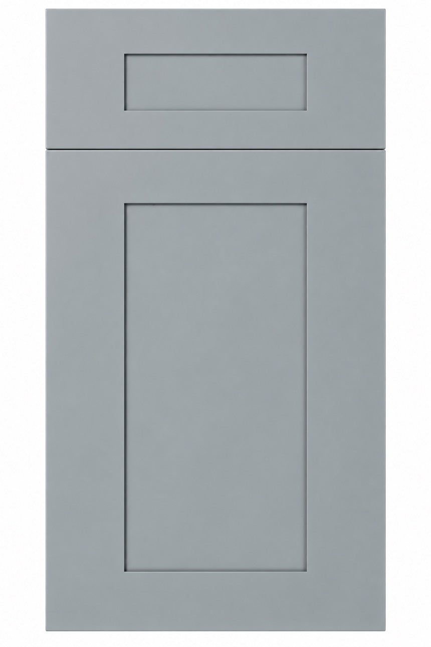 Floral Gray cabinet door