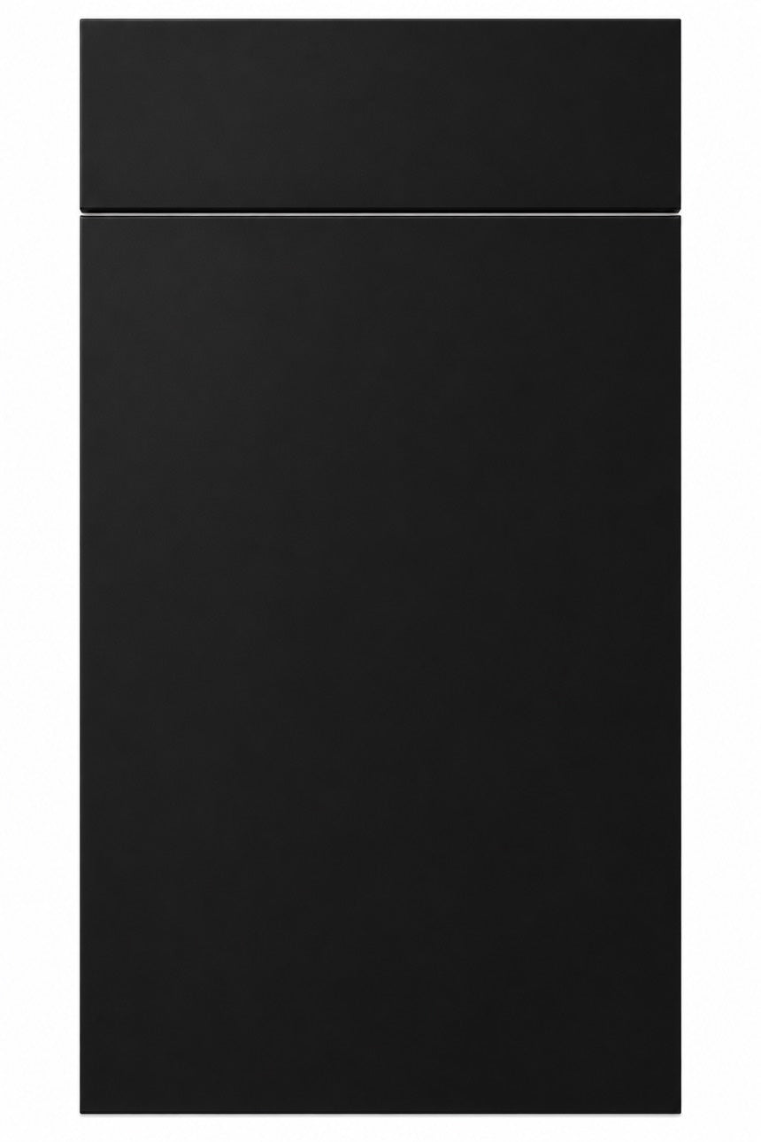 Matte Black cabinet door