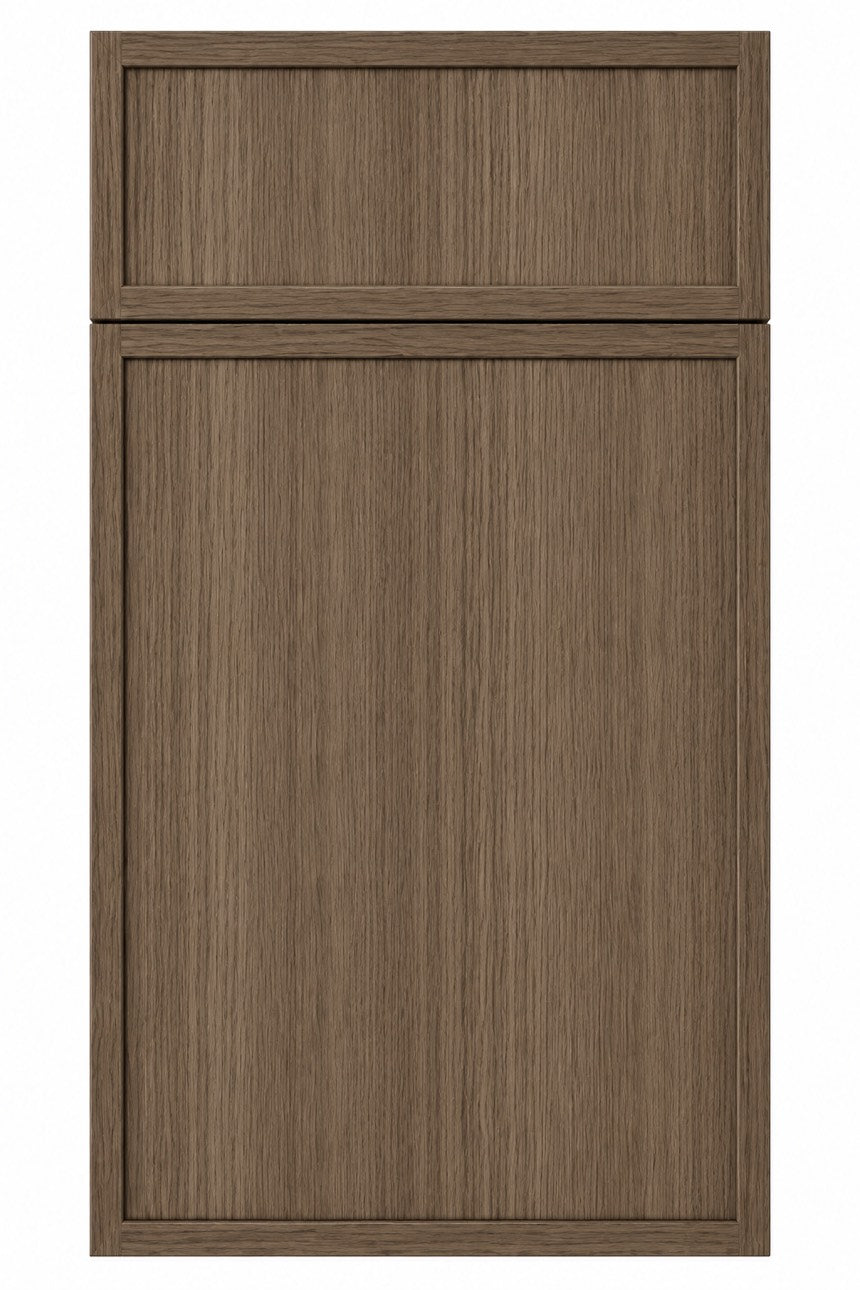 Slim Amber Oak cabinet door