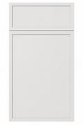 Slim Dove White cabinet door