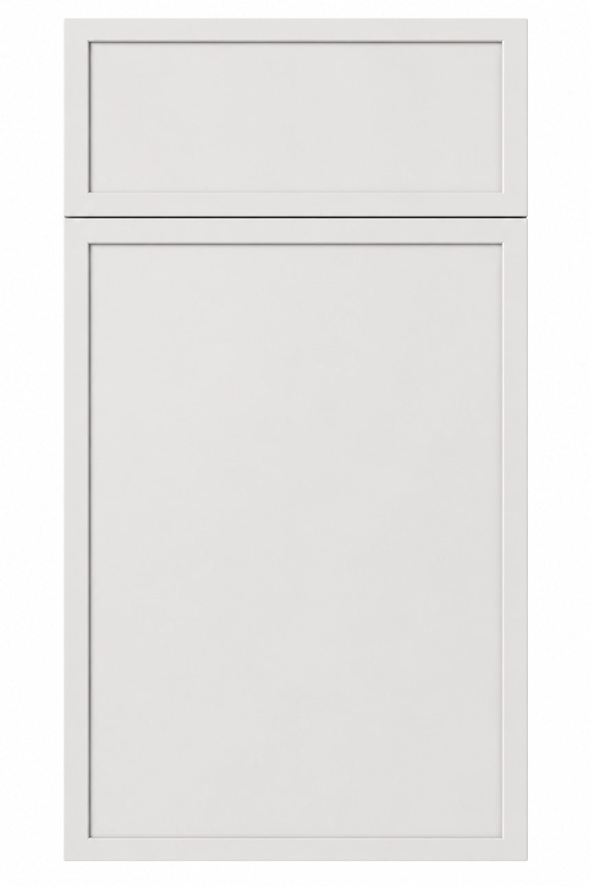 Slim Dove White cabinet door