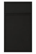 Slim Iron Black cabinet door